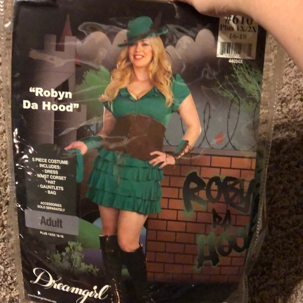 Dreamgirl Robyn Da Hood Costume 1x/2x